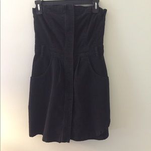ALL SAINTS denim button up dress